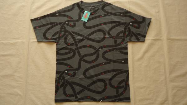 Odd Future Mike G All Over Race Car Track Tee серый M %offodo Future футболка NYC LA letter pack почтовый сервис свет 