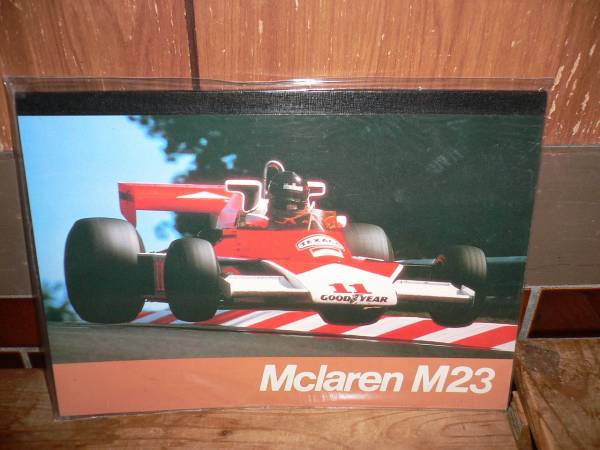 新品 ノート マクラーレン M23 Mclaren Start 当時品?_画像1