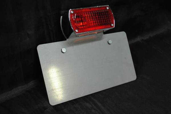 W650 W800 サイドナンバーKIT 橫マウント フォーステール付き
