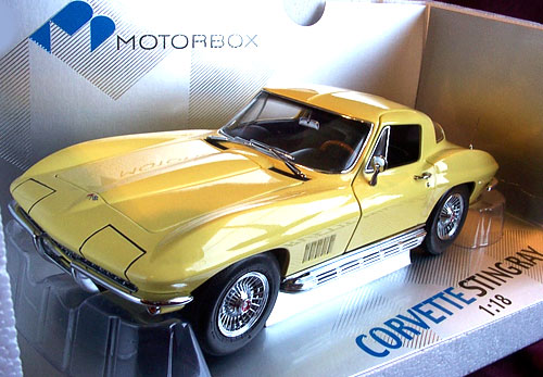 * ultra rare out of print * world 3500 pcs *EXOTO*1/18*1967 Corvette≠BBR,MR