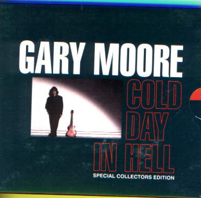 GARY MOORE Cold day in hell + 3 CD SINGLE THIN LIZZY UK_画像1