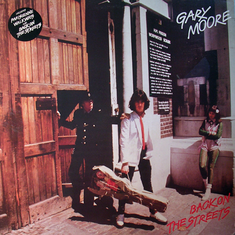 GARY MOORE Back on the streets LP　１979 　UK