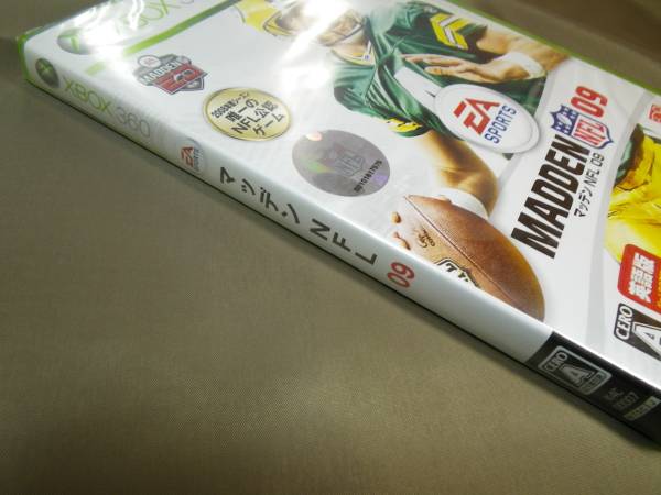 新品　Xbox360　マッデン NFL 09　英語版_画像3