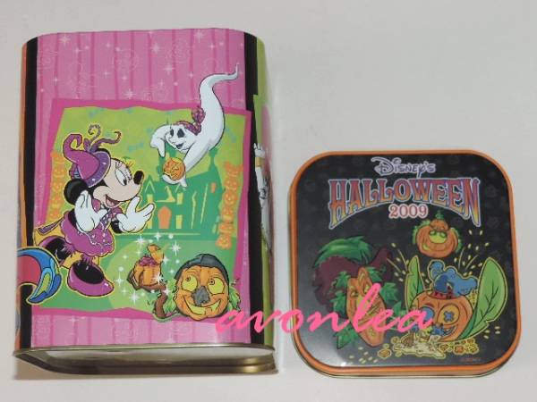 ディズニー ハロウィン2009 お菓子缶(空缶/DISNEY/TDL/ミッキー_2009年度版です。