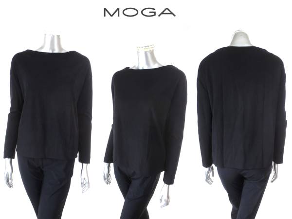  two point successful bid free shipping! 510 MOGA Moga setup extra EsteeLauder red bag unused goods lady's long sleeve tops bottoms black 