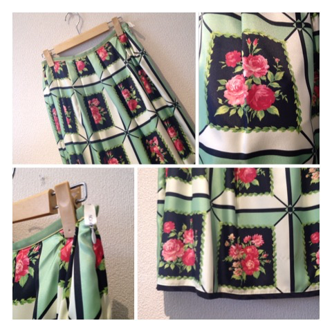 Lois CRAYON Lois Crayon retro floral print print skirt 