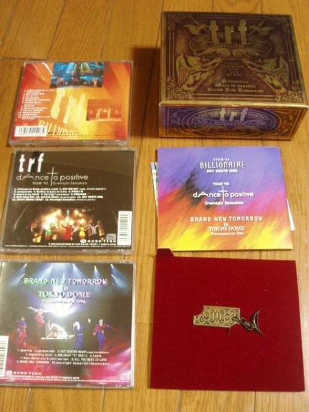 中古CD★trf 「trf」３枚組BOX('94～'96LIVE)初回特典付限定盤の画像3