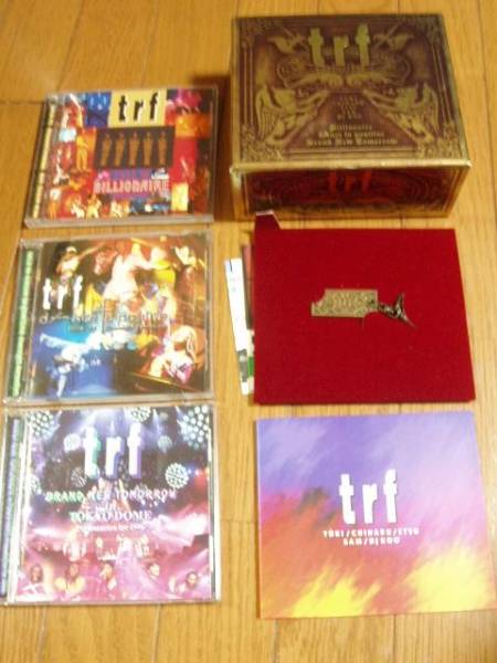 中古CD★trf 「trf」３枚組BOX('94～'96LIVE)初回特典付限定盤の画像2