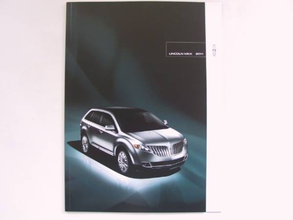  Lincoln LINCOLN MKX 2010-2012 year of model USA catalog 