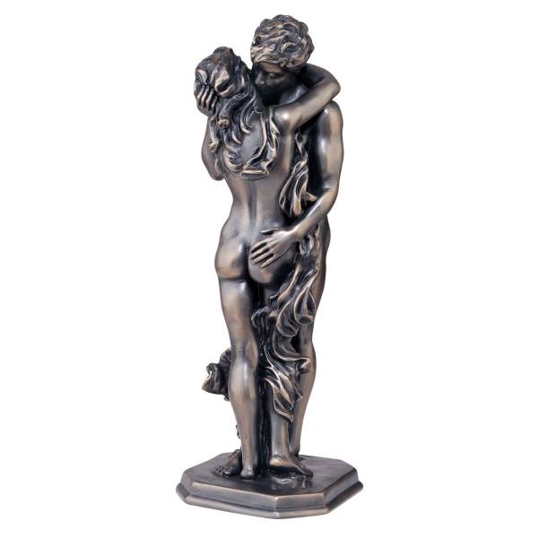 抱き合う男女 恋人達の彫像 裸像彫刻裸体ヌード人体美術現在美術西洋彫刻洋風オブジェ雑貨飾り装飾インテリアカップル人物像
