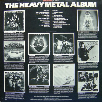 *.V.A/SOUNDS-CBS THE HAVY METL ALBUM'1980UK CBS