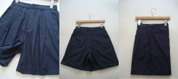 2013SS マーガレットハウエル シルク混ハーフパンツ size1 MHL