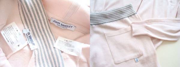 JOHN SMEDLEY コットンセットアップ sizeXS S パーカー