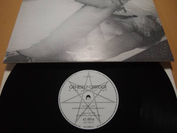 Genesis P-Orridge-Je T'aime★ベルギー限定12”美品/Throbbing Grithlle