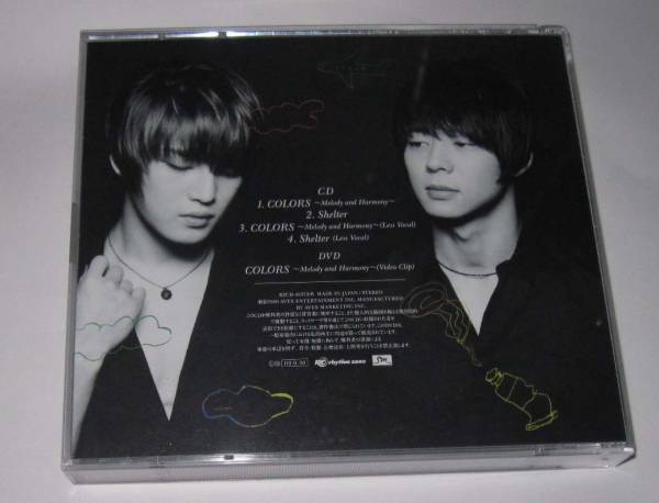 東方神起 CD+DVD COLORS JYJジャケカ付 ジェジュン初回盤 送料無料　即決　