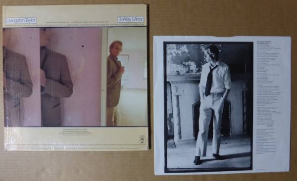 LIVINGSTON TAYLOR[3-WAY MIRROR] рис ORIG [ первый раз JE стандарт EPIC orange ] shrink прекрасный товар 