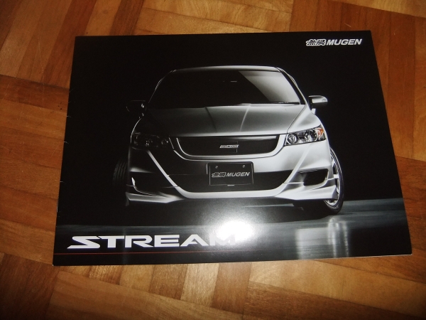 * Honda [ Stream ] Mugen специальный каталог /2012 год / прекрасный товар 