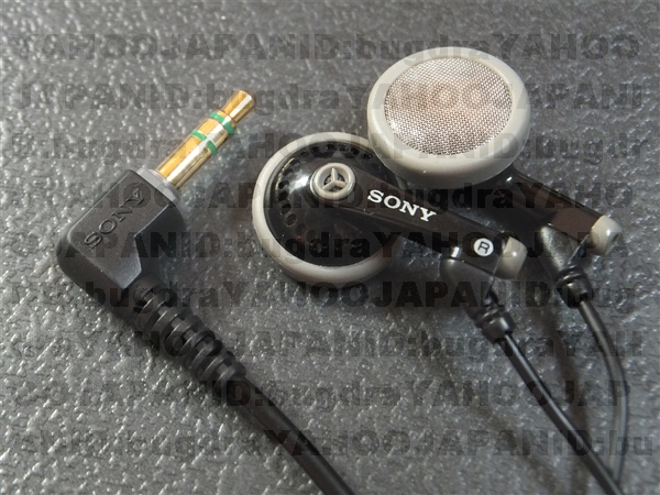 SONY ステレオミニプラグ イヤホン インナーイヤー MDR-E444 ケーブル 120cm 即決 送料無料_画像1