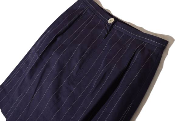 PaulKa paul (pole) ka pinstripe tight miniskirt navy blue 36 beautiful goods 