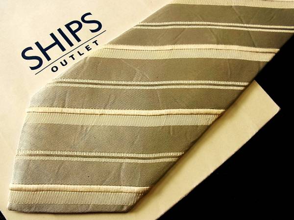 トップ 5-2169 初回限定 SHIPS シップスの刺繍ネクタイ