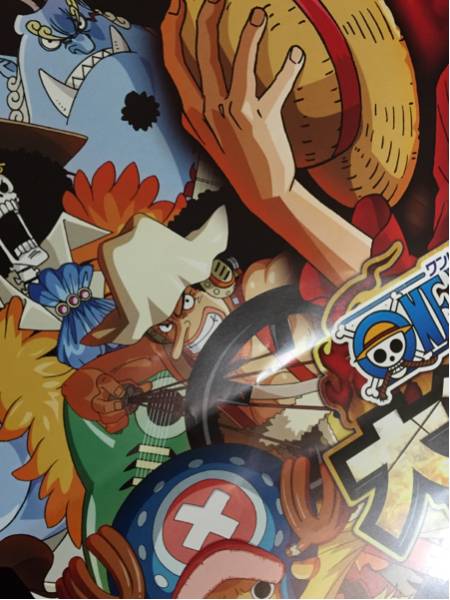 ワンピース　大海賊闘技場　ポスター　【訳あり】_画像2