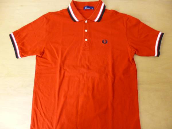 4y66 FRED PERRY フレッドペリー鹿の子ポロシャツ★ｍ