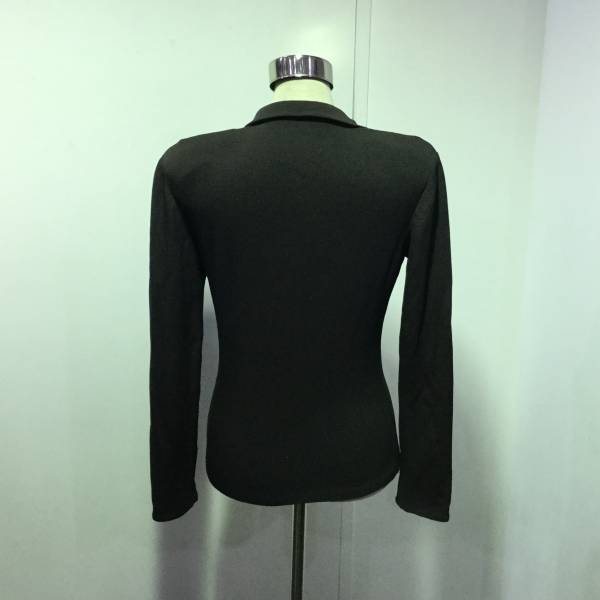 ジョルジオアルマーニ 黒タグ 襟デザインカットソー Tシャツ_画像2