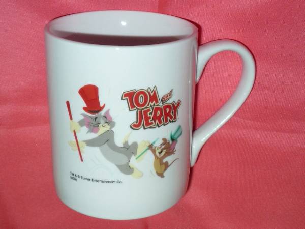 激レア！カワイイ♪TOM＆JERRY トム＆ジェリー 陶器製 マグカップ (非売品)②_画像1
