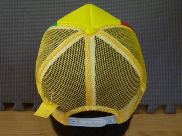 新品☆ メッシュキャップ　CAP メンズ レゲエ ラスタ REGGAE 男女兼用12_画像3