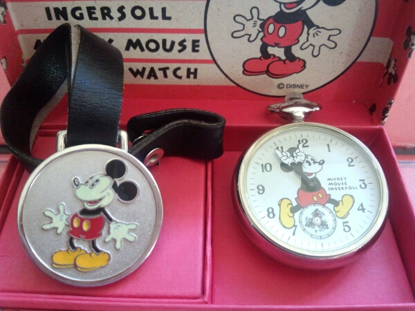 TIMEX 1933 Mickey Mouse First карман часы переиздание / ручной завод 