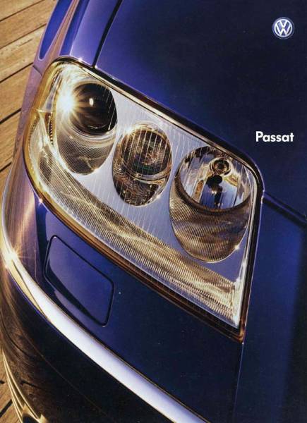 【カタログ】　VWパサート・セダン　　　　2002.10_画像1