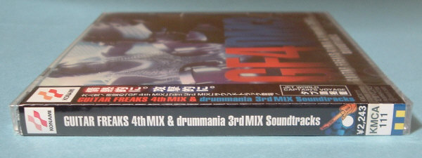 GUITAR FREAKS 4thMIX & drummania 3rdMIX Soundtracks未開封_画像3