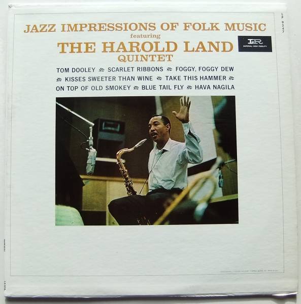 ◆ HAROLD LAND Quintet CARMELL JONES / Jazz Impressions of Folk Music ◆ Imperial LP-9247 (dg) ◆ V_画像1
