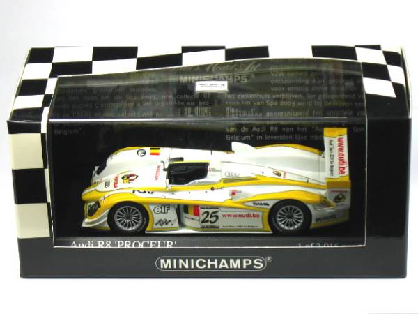 1/43 AUDI R8 No.25 スパ1000km優勝車 2003 (400031325)_画像1