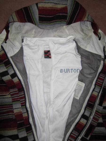 超レア！正規品 BURTON バートン ネイティブ ボーダー ウール混 スノボ ウエア XL スノーボード ジャケット_画像3