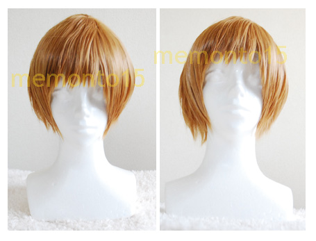 ブラウン 茶 耐熱 ショート ウィッグ ペルソナ4　PERSONA4 里中千枝 コスプレ衣裝 セット済 里中 千枝 コスプレ P4 コスプレウィッグ