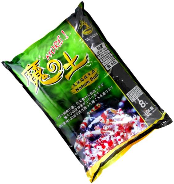 魔の土　シュリンプ　ソイル　　８L入り（Ｓ）　スーパーパウダー