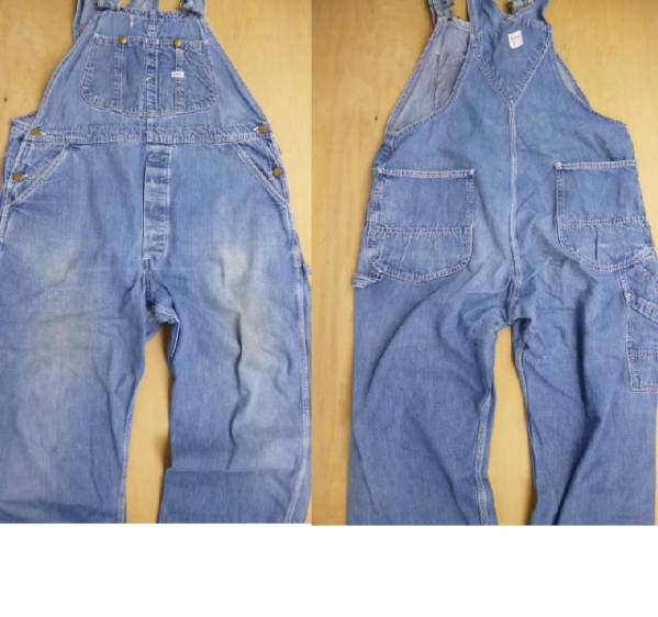 100f 70's Lee JELT DENIM デニムオーバーオールOVERALLS
