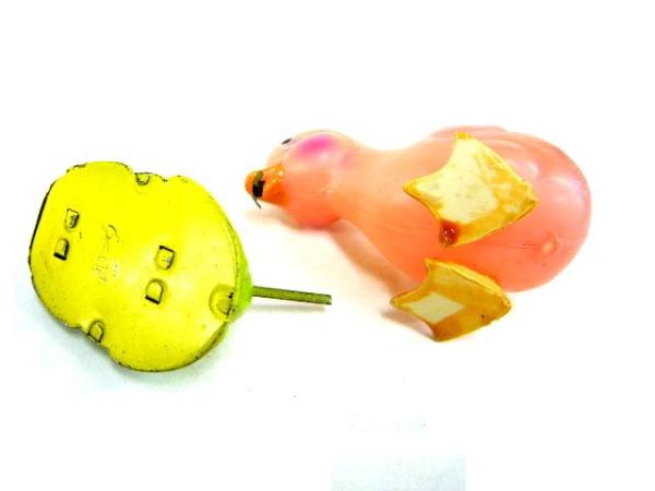 40年代【カエル追いアヒル*セル*ブリキ*ゼンマイ】 - 動物 40年代【カエル追いアヒル*セル*ブリキ*ゼンマイ】 - 動物