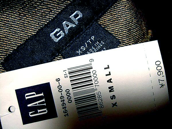 ◆GAP◆ウォッシュド加工ジージャン◆タグ付き新品