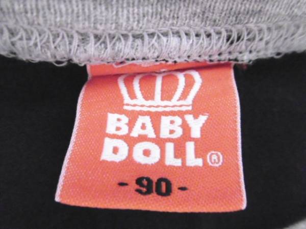 Ω baby doll Ω*90.* симпатичный карман есть короткий рукав футболка # чёрный #