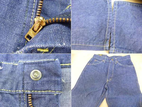 539 60's 美品VINTAGEオリジナルLee ワークデニム■サイズ15