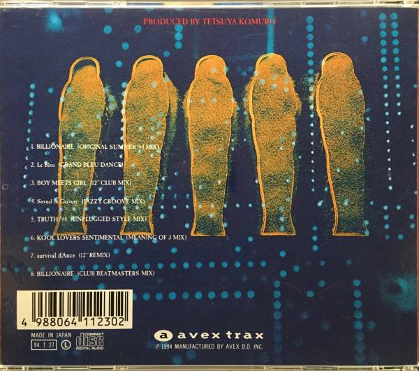 trf BILLIONAIRE　CD