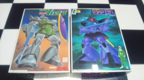 新品 ガンダム リックドム ゲルググ　昭和レトロ　コレクター　当時物