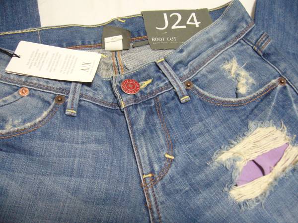  новый товар Armani Exchange ботинки cut дизайн Denim XS