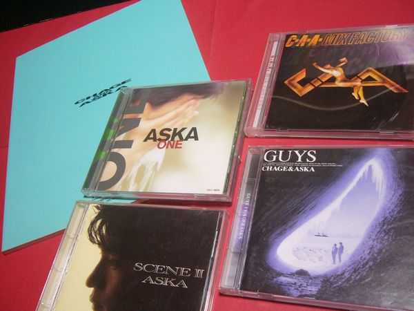 【チャゲ&飛鳥セット】CD4作品 オフィシャルマガジン