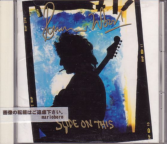 ロン・ウッド ストーンズ CD／スライド・オン・ジス 1992年 日本盤 廃盤_画像1