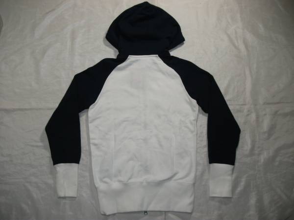  new goods prompt decision NIKE Nike Zip sweat Parker S size white 457002