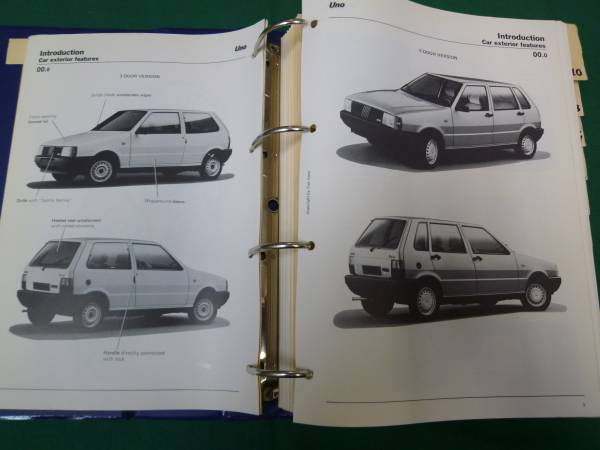 [ valuable ] Fiat Uno uno original service manual 