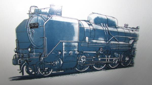 １９７６年製Ｄ５１蒸気機関車模様飾り大皿）国鉄記念品・貴重 product